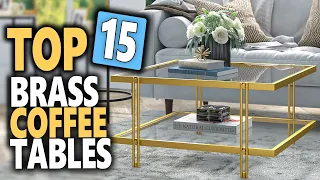 Best Brass Coffee Tables 2023 | Top 15 Unique Antique Brass Coffee Tables