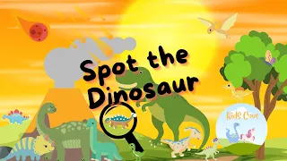 Find the Hidden Dinosaur and Learn Dinosaur Names