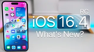 iOS 16.4 RC is Out! - What's New?