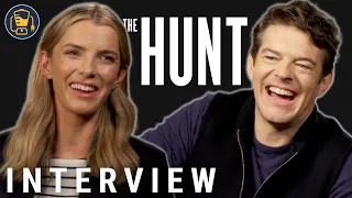 Betty Gilpin, Jason Blum, Ike Barinholtz And More | The Hunt Interviews