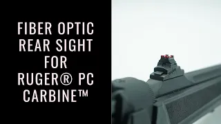 TANDEMKROSS - Fiber Optic Rear Sight for Ruger® PC Carbine™