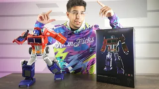 UNBOXING & LETS PLAY! - Elite Optimus Prime - Ultimate Humanoid Transformers by Robosen