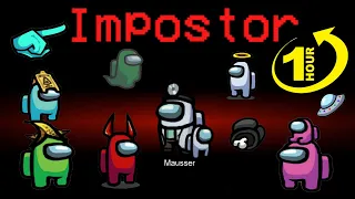 1 Hour of Among Us Impostor Gameplay #2 - No Commentary [1080p60FPS]