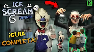 ★COMO PASAR EL ICE SCREAM 6! - Rescatando a CHARLIE - TUTORIAL EN MODO FANTASMA!