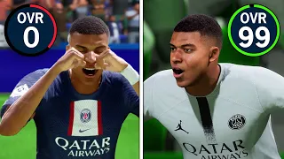 MBAPPE 0 OVERALL OLDU! // HER GOL +1 OVERALL ARTIYOR! // FIFA 23 KARİYER MODU