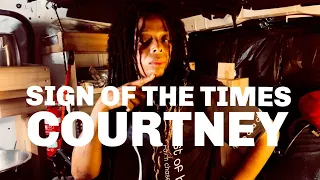 COURTNEY HADWIN - SIGN OF THE TIMES (Live) REACTION!!