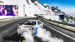 Nissan GT-R | The Crew 2 Realistic Cruise and Drift with Logitech G29 Wheel