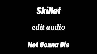 Skillet - Not Gonna Die edit audio