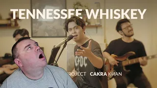 Cakra Khan - Tennessee Whiskey (Chris Stapleton Cover) | American's 1st Reaction!!