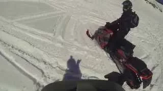 Snowmobile avalanche. Life can change in a minute.