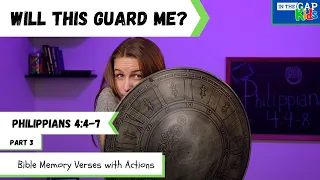 Philippians 4:4-7 | Bible Verses to Memorize for Kids with Actions | Responsibility for Kids, Week 3