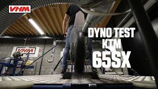 VHM Dyno test KTM 65SX 2021 with VHM CDI