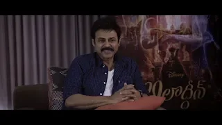 Aladdin | BTS - Venkatesh Daggubati as Genie | Telugu | In Cinemas May 24, 2019