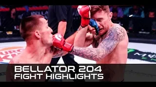 Bellator 204 Fight Highlights - MMAWeekly