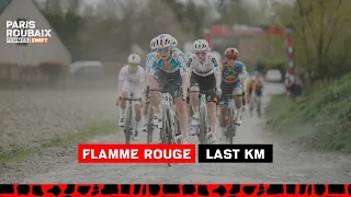 Last Km - Paris-Roubaix Femmes avec ZWIFT 2024