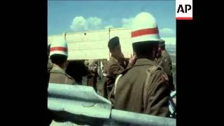 SYND 27/03/1970 ISRAEL RETURN BODIES OF SYRIAN TROOPS AT BORDER