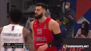 CSKA Moscow - Real Madrid 74-73: Tornike Shengelia (15 points)