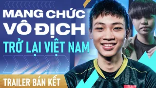 V GAMING - THÀNH TÍCH TẠI AIC 2021 KHÔNG CHỈ LÀ MAY MẮN | TRAILER BÁN KẾT AIC 2022