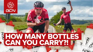 GCN's Grand Tour Domestique Challenge| How Many Water Bottles Can You Carry?!