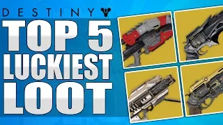 Destiny: Top 5 Luckiest Loot Drops Of The Week / Episode 20