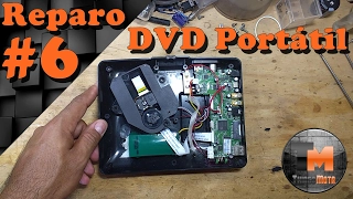 Reparo DVD portátil