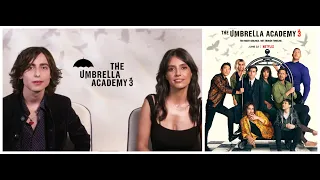 Interview: Aidan Gallagher & Ritu Arya talk The Umbrella Academy Season 3