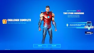 [UPDATED] All Tony Stark Awakening Challenges in Fortnite - How to Unlock Ironman with Suit Up Emote