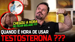 TESTOSTERONA E O RÁPIDO GANHO DE MUSCULOS