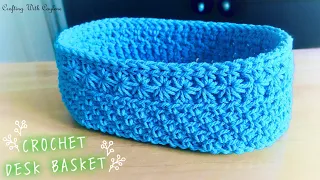 DIY Crochet Basket | Crochet Macrame Basket – Room Decoration Crochet Project!