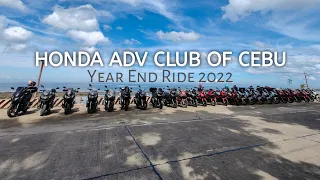 Honda ADV Club of Cebu Year End Ride 2022