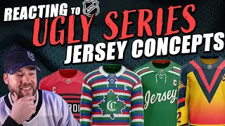 Reacting to NHL "UGLY" Series Jersey Concepts