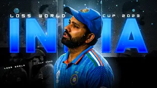 INDIA LOSS WORLD CUP 😭 • Rohit Sharma • IndvsAus • World Cup • #worldcup #indiavsaustralia #status
