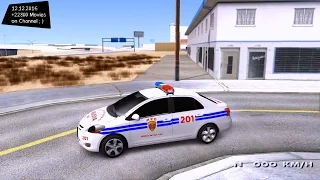 Toyota Vios Philippine Police - GTA San Andreas 1440p / 2,7K 60FPS _REVIEW