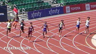 U20 men's 400m finals . 2023 National Championships