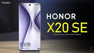 Honor X20 SE Price, Official Look, Camera, Design, Specifications, 8GB RAM, Features, & Sale Details