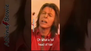 David Bowie - What a full head of hair 😂😂