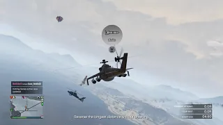 The russian attack chopper wins against the Apache only on gta 5 online