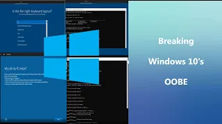 Breaking Windows 10's OOBE