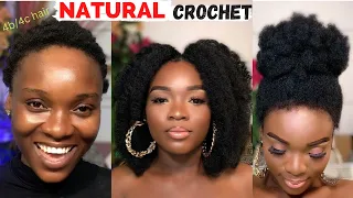 Requested!Fake Natural Hair. #crochettutorial #protectivestyle #youtuber #youtubevideos  #begginers
