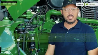 Motor identificação combústivel e ar - Entrega Técnica TR 7J (Maqcampo | John Deere)