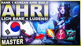 Rank 1 Korean AHRI Build Destroys High ELO! | League of Legends