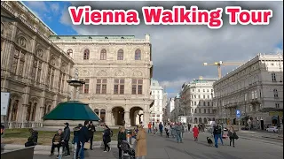 Vienna Walking Tour, February 2022 4K UHD 60fps