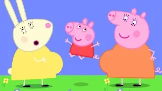 Mummy Rabbit's Baby Bump ❤️ Come and Have a Look with Peppa Pig | Family Kids Cartoon