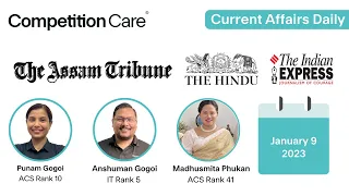 Daily Newspaper Analysis -  9 January 2023- Competition Care-Best APSC/UPSC Coaching in Assam