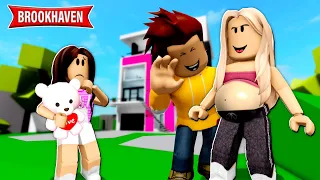 MINHA MADRASTA TEVE UM BEBÊ E ISSO ACONTECEU... | Historinha ROBLOX no Brookhaven 🏡RP