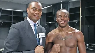 EXCLUSIVE KSI After WIN! vs Logan Paul