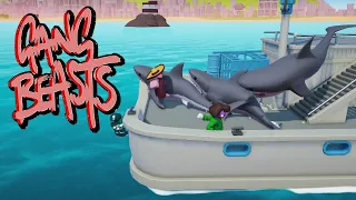 Shark Infestation - GANG BEASTS [Melee] PS5 Gameplay