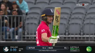 Jos Buttler 68 runs vs Australia| 1st T20I - Australia vs England