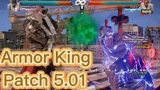 Armor King New Patch 5.01 #TEKKEN7