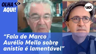 Reinaldo: Marco Aurélio Mello trabalha como linha auxiliar do bolsonarismo; isso é inequívoco